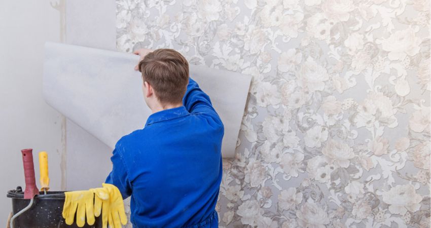 How to install wallpaper at home