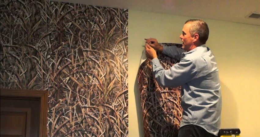 How to install wallpaper at home